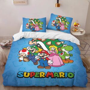 Alternative view of Housse De Couette Personnages Super Mario 40 Parure de lit Ensemble De Literie