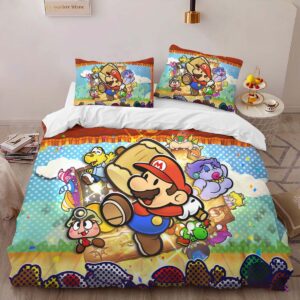 Alternative view of Housse De Couette Personnages Super Mario 41 Parure de lit Ensemble De Literie