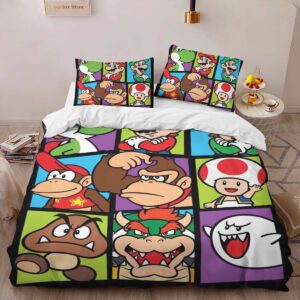 Alternative view of Housse De Couette Personnages Super Mario 44 Parure de lit Ensemble De Literie