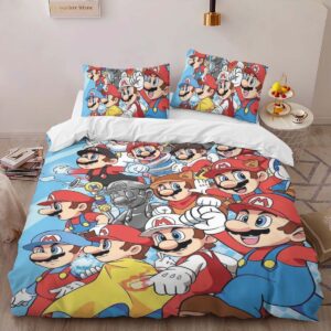 Alternative view of Housse De Couette Personnages Super Mario 45 Parure de lit Ensemble De Literie