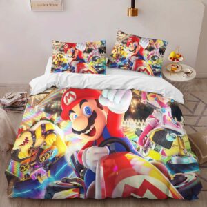 Alternative view of Housse De Couette Super Mario Personnages 6 Parure de lit Ensemble De Literie