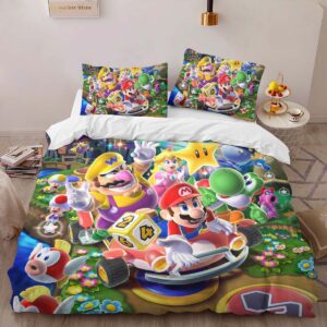 Alternative view of Housse De Couette Super Mario Personnages Parure de lit Ensemble De Literie