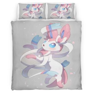 Housse De Couette Nymphali Pokémon 6 Parure de lit Ensemble De Literie