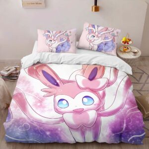 Alternative view of Housse De Couette Nymphali Pokémon 8 Parure de lit Ensemble De Literie