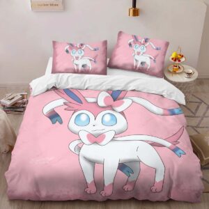 Alternative view of Housse De Couette Nymphali Pokémon 9 Parure de lit Ensemble De Literie