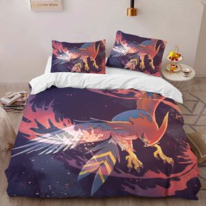 Alternative view of Housse De Couette Flambusard Pokémon 7 Parure de lit Ensemble De Literie