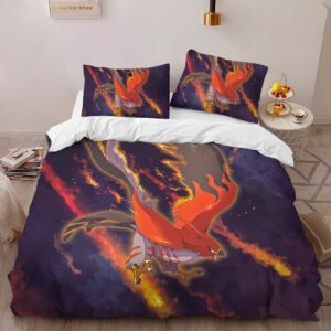 Alternative view of Housse De Couette Flambusard Pokémon 9 Parure de lit Ensemble De Literie