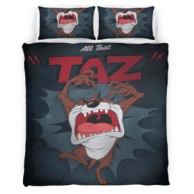 Housse De Couette Taz le Diable de Tasmanie Looney Tunes 05 Parure de lit Ensemble De Literie