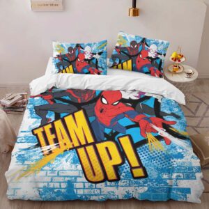 Alternative view of Housse De Couette Team-Up Spider-Man Parure de lit Ensemble De Literie
