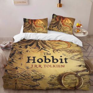 Alternative view of Housse De Couette Le Hobbit J.R.R. Tolkien 2 Parure de lit Ensemble De Literie