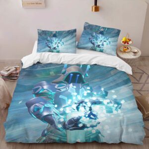Alternative view of Housse De Couette Le Roi des Glaces Fortnite Parure de lit Ensemble De Literie