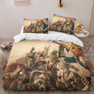 Alternative view of Housse De Couette The Legend of Zelda – Tous les Personnages 2 Parure de lit Ensemble De Literie