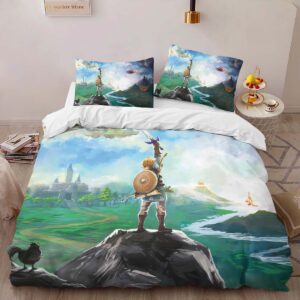 Alternative view of Housse De Couette The Legend of Zelda – Link sur la Colline Parure de lit Ensemble De Literie