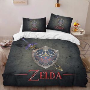 Alternative view of Housse De Couette The Legend of Zelda – Logo Art Parure de lit Ensemble De Literie