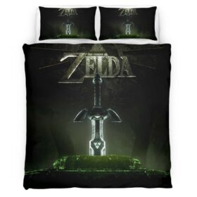 Housse De Couette The Legend of Zelda – Épée de Légende Parure de lit Ensemble De Literie