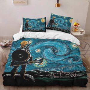 Alternative view of Housse De Couette The Legend of Zelda Style Van Gogh Parure de lit Ensemble De Literie