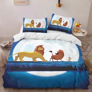 Alternative view of Housse De Couette Le Roi Lion Personnages 03 Parure de lit Ensemble De Literie