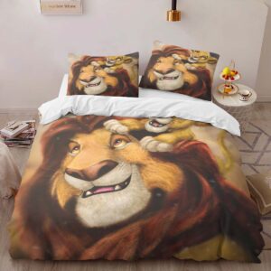 Alternative view of Housse De Couette Le Roi Lion Personnages 05 Parure de lit Ensemble De Literie
