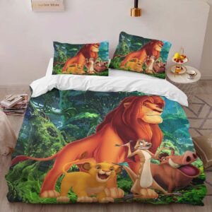 Alternative view of Housse De Couette Le Roi Lion Personnages Parure de lit Ensemble De Literie