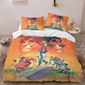 Alternative view of Housse De Couette Le Roi Lion Personnages 11 Parure de lit Ensemble De Literie
