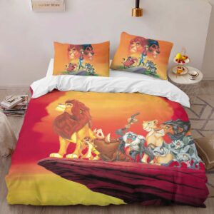 Alternative view of Housse De Couette Le Roi Lion Personnages 12 Parure de lit Ensemble De Literie