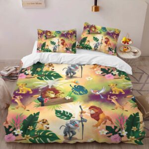 Alternative view of Housse De Couette Le Roi Lion Personnages 19 Parure de lit Ensemble De Literie
