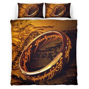 Housse De Couette Le Seigneur des Anneaux 12 Parure de lit Ensemble De Literie