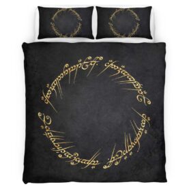 Housse De Couette Le Seigneur des Anneaux 3 Parure de lit Ensemble De Literie