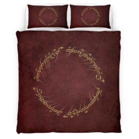 Housse De Couette Le Seigneur des Anneaux 4 Parure de lit Ensemble De Literie