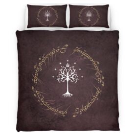 Housse De Couette Le Seigneur des Anneaux 5 Parure de lit Ensemble De Literie