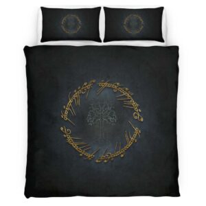 Housse De Couette Le Seigneur des Anneaux 6 Parure de lit Ensemble De Literie