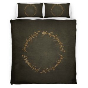 Housse De Couette Le Seigneur des Anneaux 7 Parure de lit Ensemble De Literie