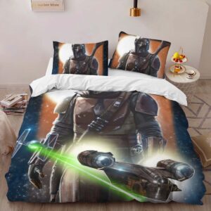 Alternative view of Housse De Couette The Mandalorian 1 Parure de lit Ensemble De Literie