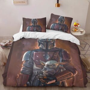 Alternative view of Housse De Couette The Mandalorian 4 Parure de lit Ensemble De Literie