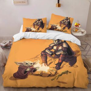 Alternative view of Housse De Couette The Mandalorian 5 Parure de lit Ensemble De Literie