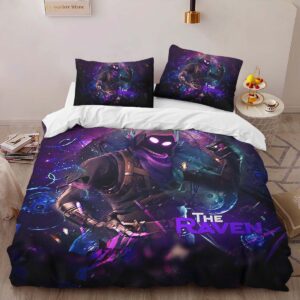 Alternative view of Housse De Couette The Raven Storm Wild Raven Fortnite Skin 05 Parure de lit Ensemble De Literie