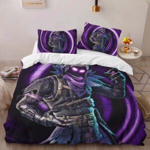 Alternative view of Housse De Couette The Raven Storm Wild Raven Fortnite Skin 06 Parure de lit Ensemble De Literie
