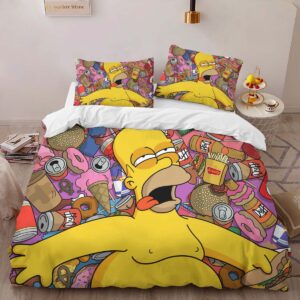 Alternative view of Housse De Couette Les Simpson Homer Simpson Parure de lit Ensemble De Literie