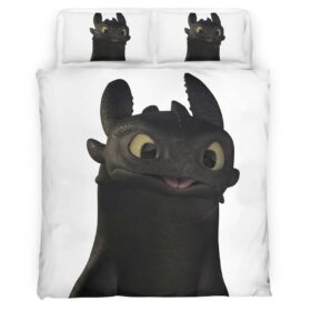 Housse De Couette Krokmou Dragons 02 Parure de lit Ensemble De Literie