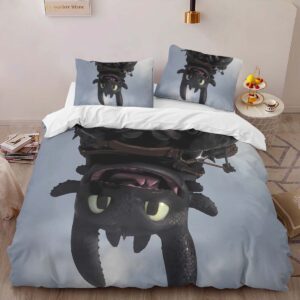 Alternative view of Housse De Couette Krokmou Dragons 06 Parure de lit Ensemble De Literie