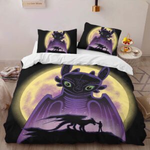 Alternative view of Housse De Couette Krokmou Dragons 09 Parure de lit Ensemble De Literie