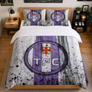 Alternative view of Housse De Couette Toulouse FC 11 Parure de lit Ensemble De Literie - TFC Ligue 1