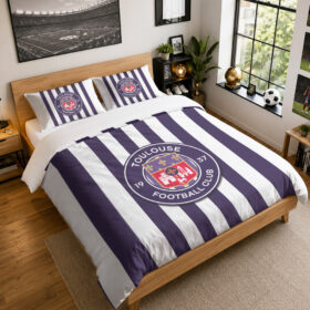 Housse De Couette Toulouse FC 16 Parure de lit Ensemble De Literie – TFC Ligue 1