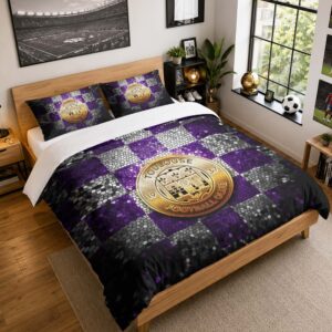Housse De Couette Toulouse FC 3 Parure de lit Ensemble De Literie - TFC Ligue 1