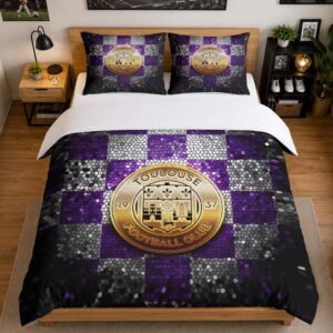 Alternative view of Housse De Couette Toulouse FC 3 Parure de lit Ensemble De Literie - TFC Ligue 1