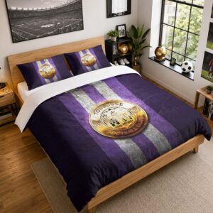 Housse De Couette Toulouse FC 4 Parure de lit Ensemble De Literie - TFC Ligue 1