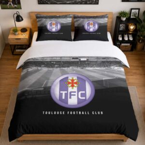 Alternative view of Housse De Couette Toulouse FC 7 Parure de lit Ensemble De Literie - TFC Ligue 1