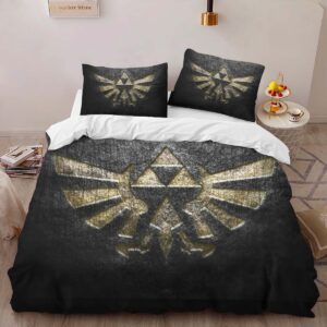 Alternative view of Housse De Couette Triforce The Legend of Zelda Pierre Parure de lit Ensemble De Literie