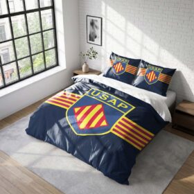 Housse De Couette USA Perpignan Rugby Club Parure de lit Ensemble De Literie Rugby – Model 03