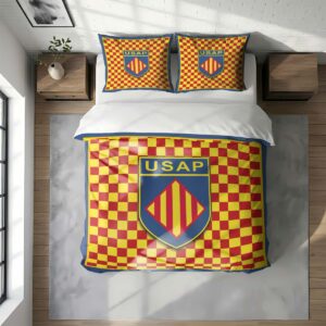 Alternative view of Housse De Couette USA Perpignan Rugby Club Parure de lit Ensemble De Literie Rugby - Model 05